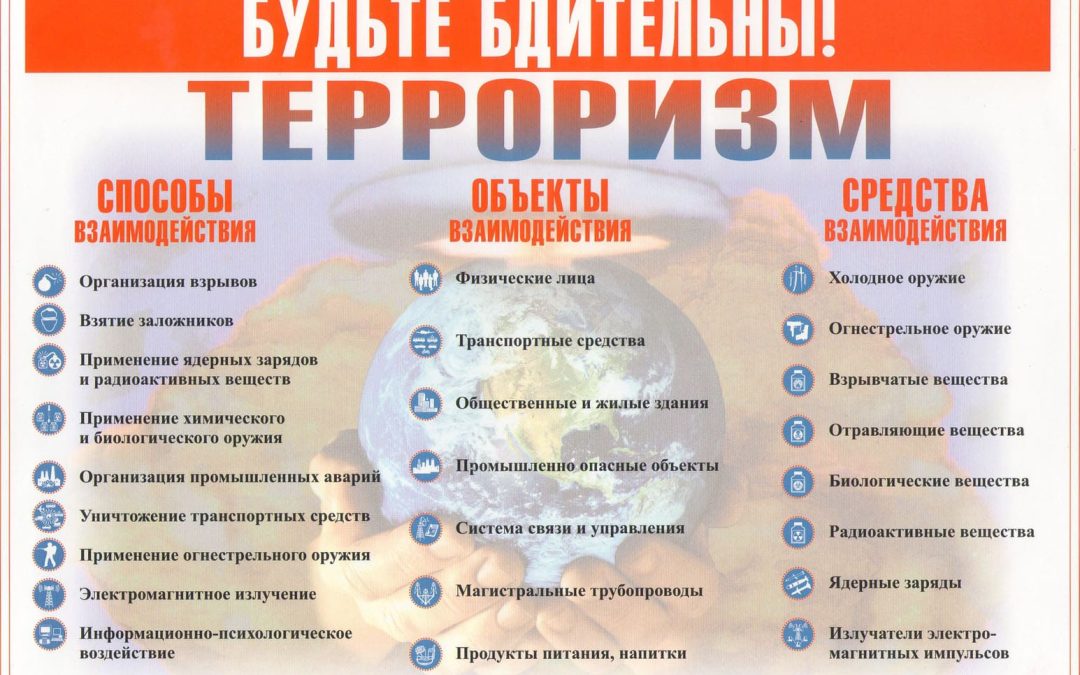 Противодействие экстремизму и терроризму